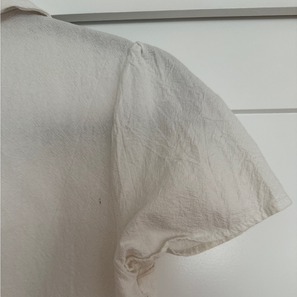 Lisa Says Gah White Mini Dress with Floral Embroidery - Picture 5 of 6